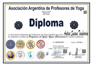 diploma internacional yoga